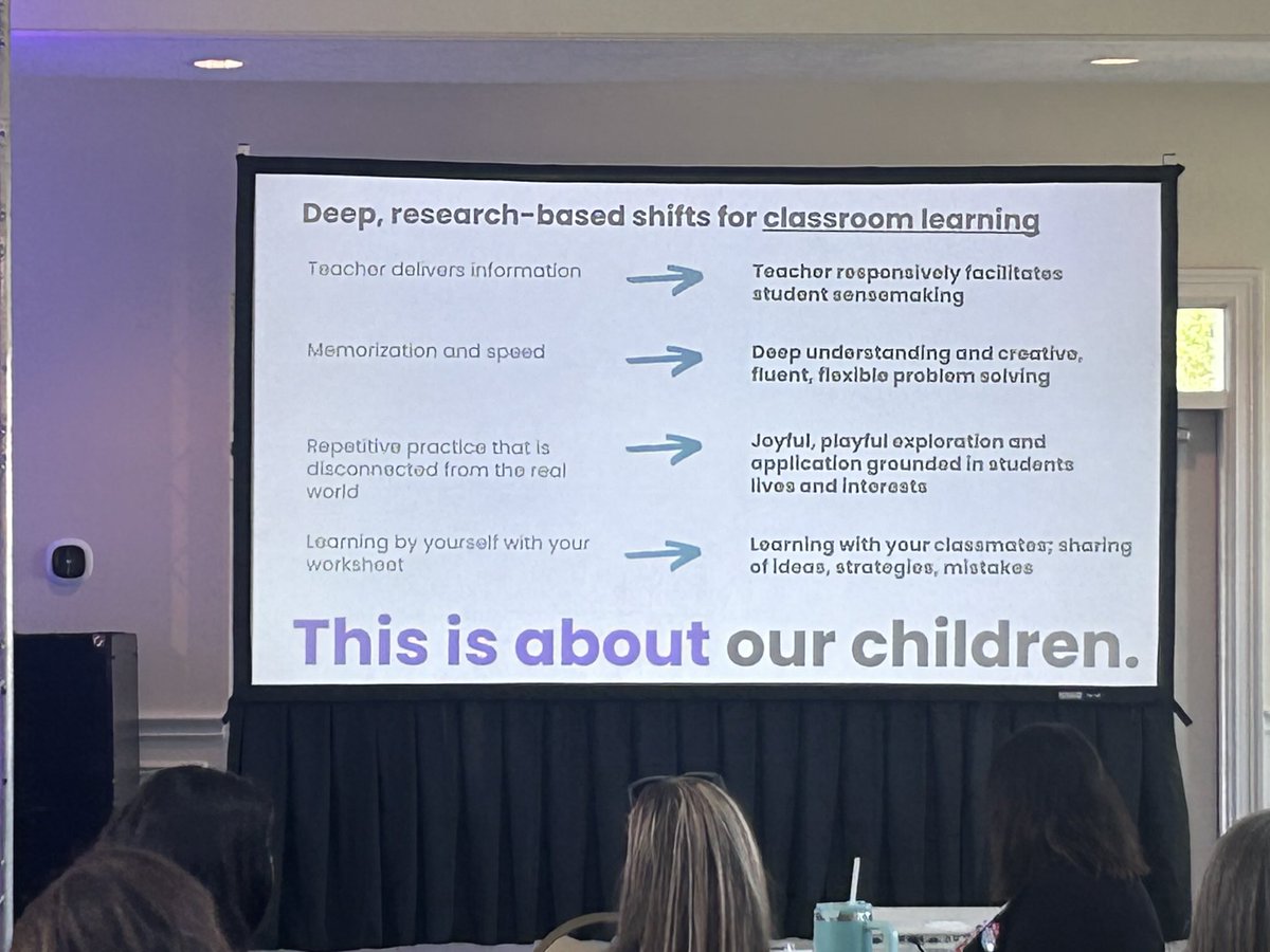 Trishdunn74's tweet image. This is about our children. If we want better for our children then WE are the ones who need to do things differently. aLL of us! #MiMathEssentials ⁦@RAnderson_Math⁩ ⁦@Sohnia⁩ ⁦@FoxResnick⁩