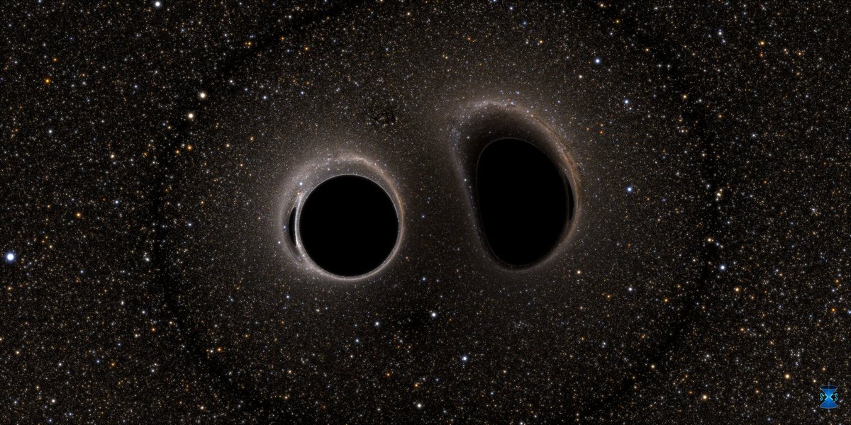 Happy #BlackHoleWeek! To celebrate, we’re releasing the highest-resolution ray-traced still from one of our simulations to date. This tweet has a low res preview. To zoom into the full 43,200 × 21,600 pixel rendering, head to black-holes.org/2025/05/07/Bbh…