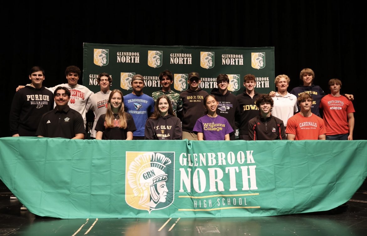 Congratulations to our student/athletes  on their commitment to continuing their academic and athletic futures at the collegiate level.