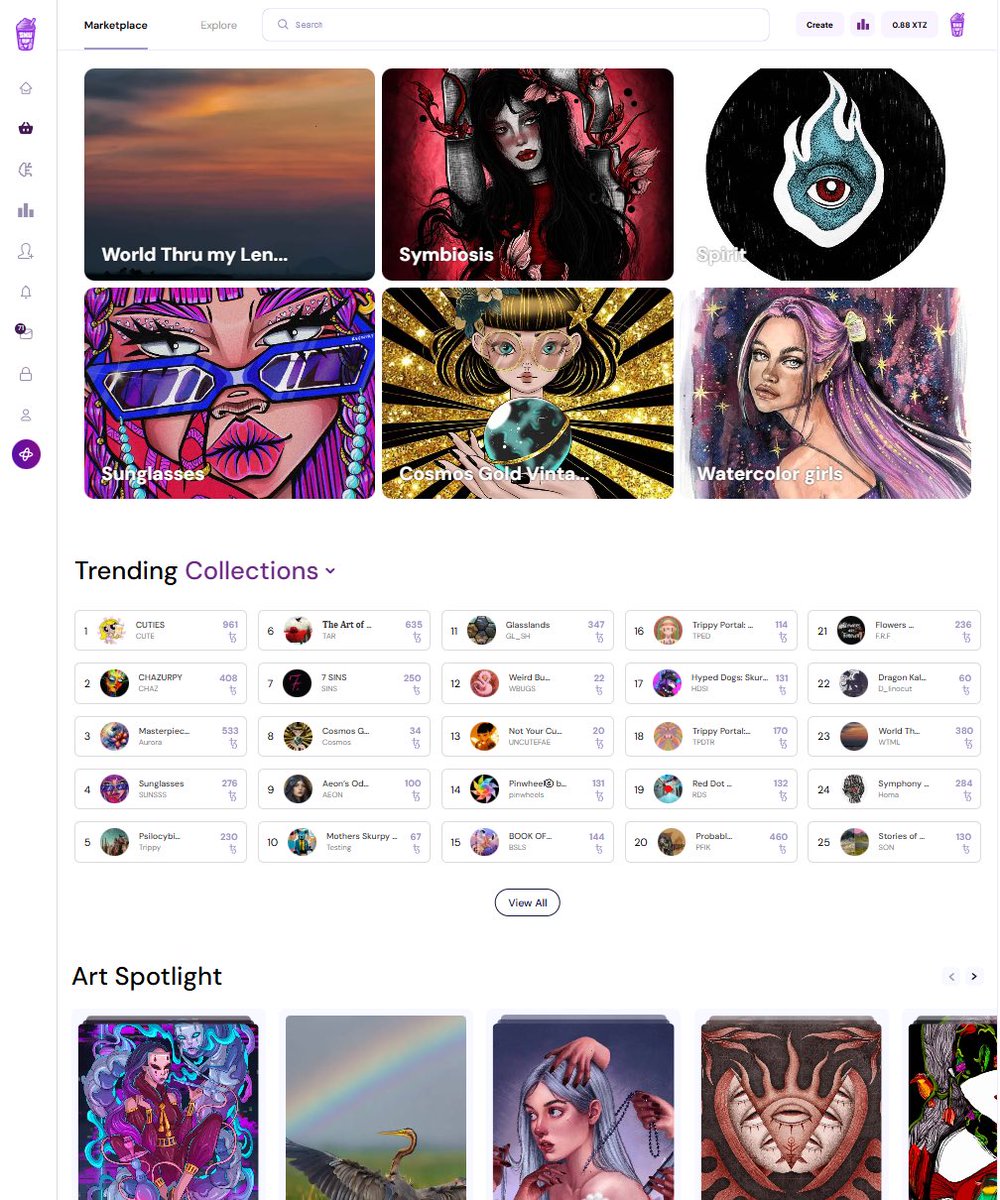 Are you an artist? Comment a 🎨

Join the #BeyondImaginarium art contest on <a href="/SkurpySocial/">Skurpy</a>

Upload your art on Skurpy between May 7th-20th to enter.

Top 20 artists win prizes — but all entries can be sold!

Prizes:
🥇 1st — 369.69 XTZ
🥈 2nd — 250 XTZ
🥉 3rd — 150 XTZ
🏅 4th–10th