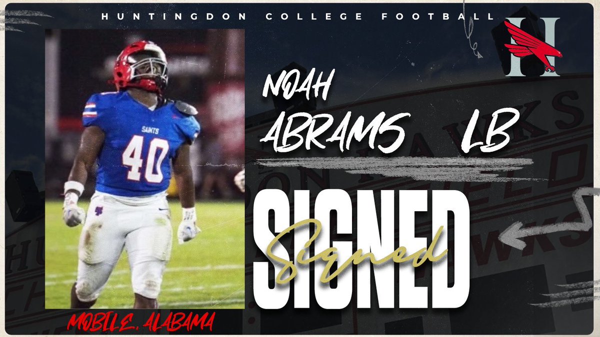 Welcome to the nest, Noah Abrams! 

LB from Mobile, AL! #WHOOP