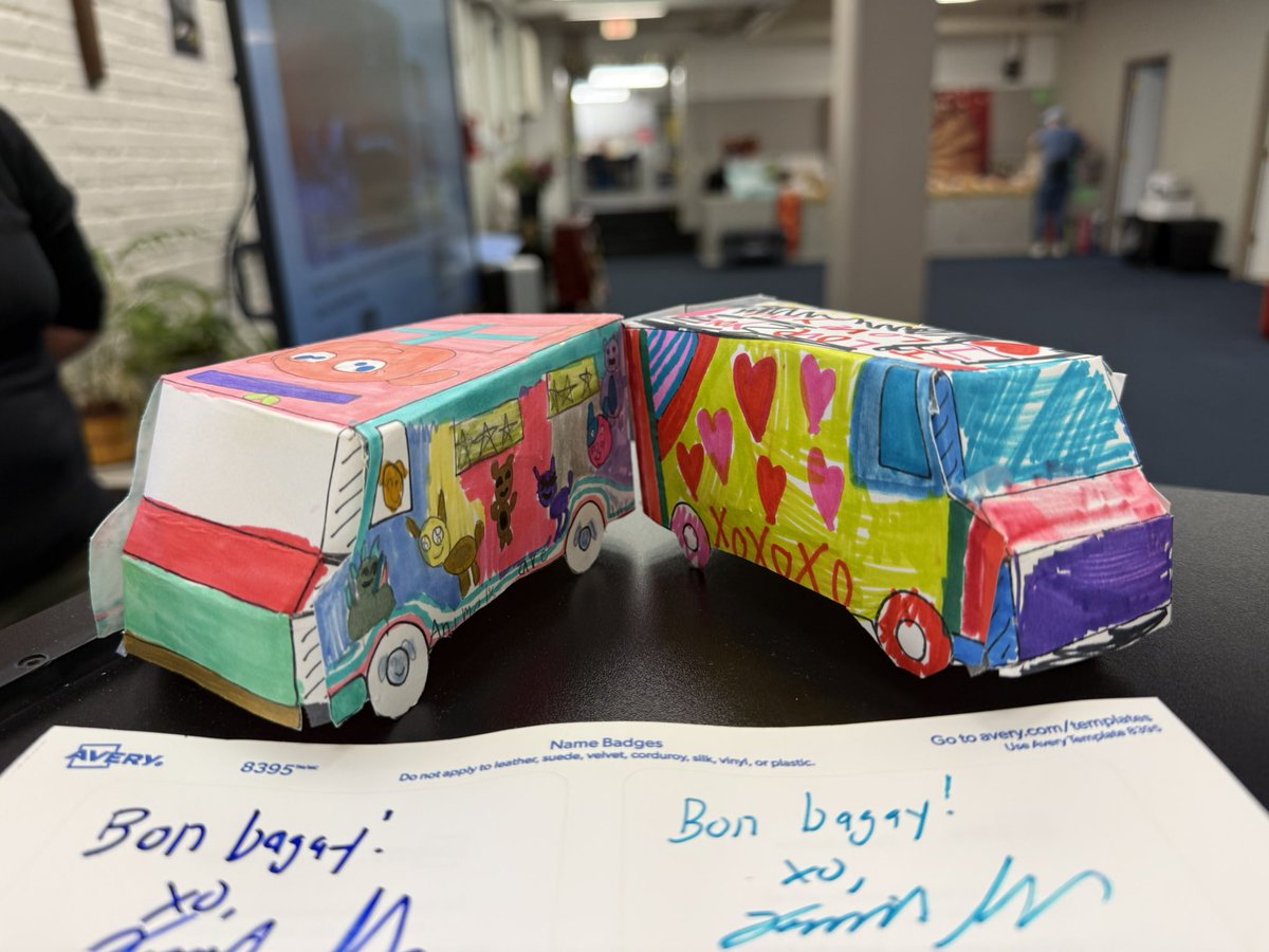Just back from a school in Capitol Hill where we talked about I WANT TO RIDE THE TAP TAP. Perfect for May, Haitian Heritage Month! The kids made the cutest tap taps with their art teacher! 🇭🇹🌴🚌🚎

One of my favorite questions: How many palm trees are there in Haiti? 🌴