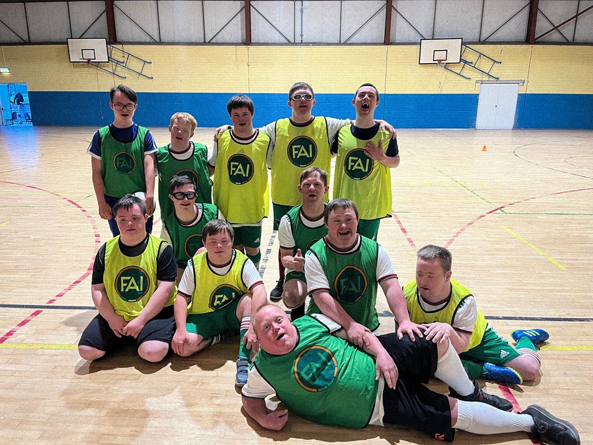 Our Down Syndrome futsal side are all set for Sunday’s 2025 LOI Cairdeas Cup at the National Sports Campus in Abbotstown!

Best of luck, lads! 💚

#CCFC84 🇮🇹