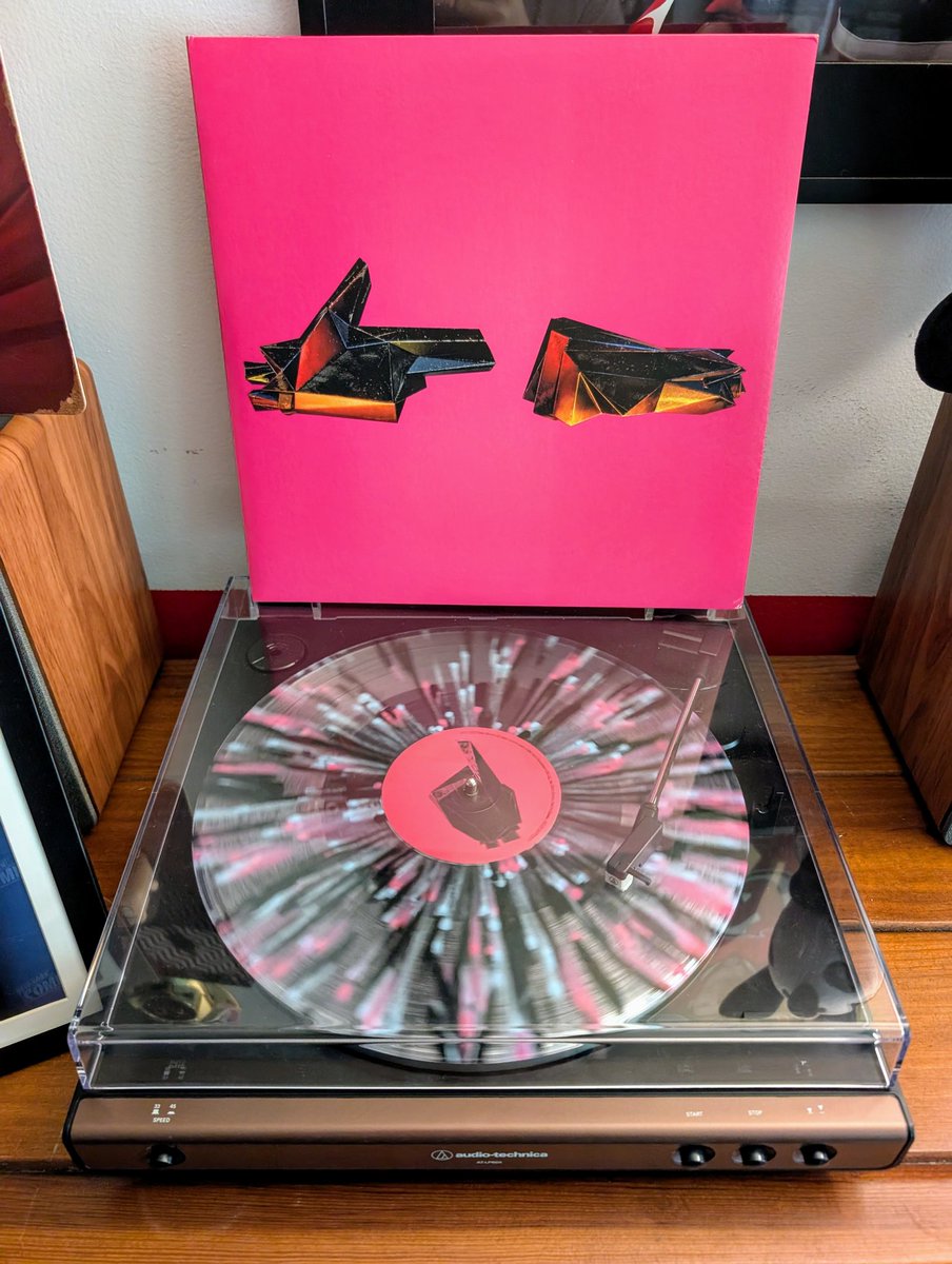 Listening to today 🎧: Run the Jewels - RTJ4 #vinyl #runthejewels