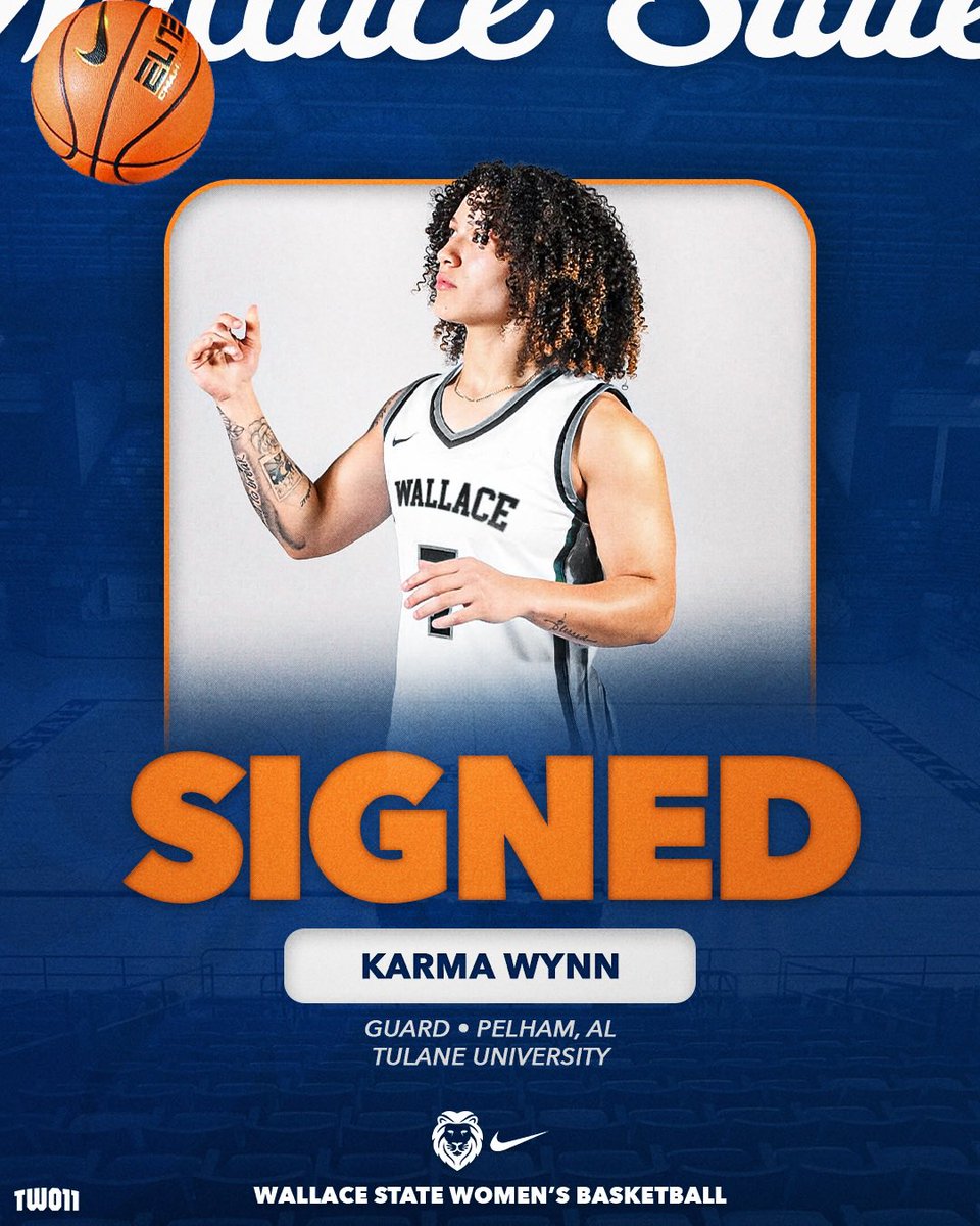 𝙎𝙄𝙂𝙉𝙀𝘿. 

Welcome to the Lady Lion basketball family, Karma! 🦁

Karma is a 5’4 transfer guard.