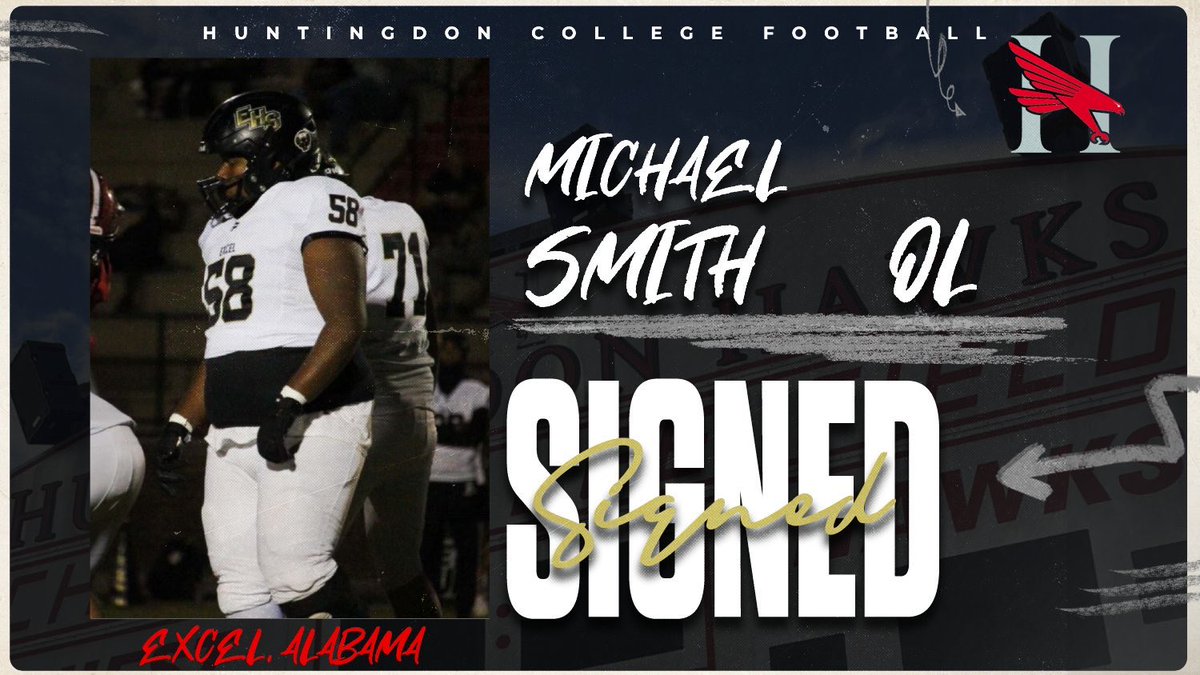 Welcome to the nest, Michael Smith! 

OL from Excel, AL! #WHOOP
