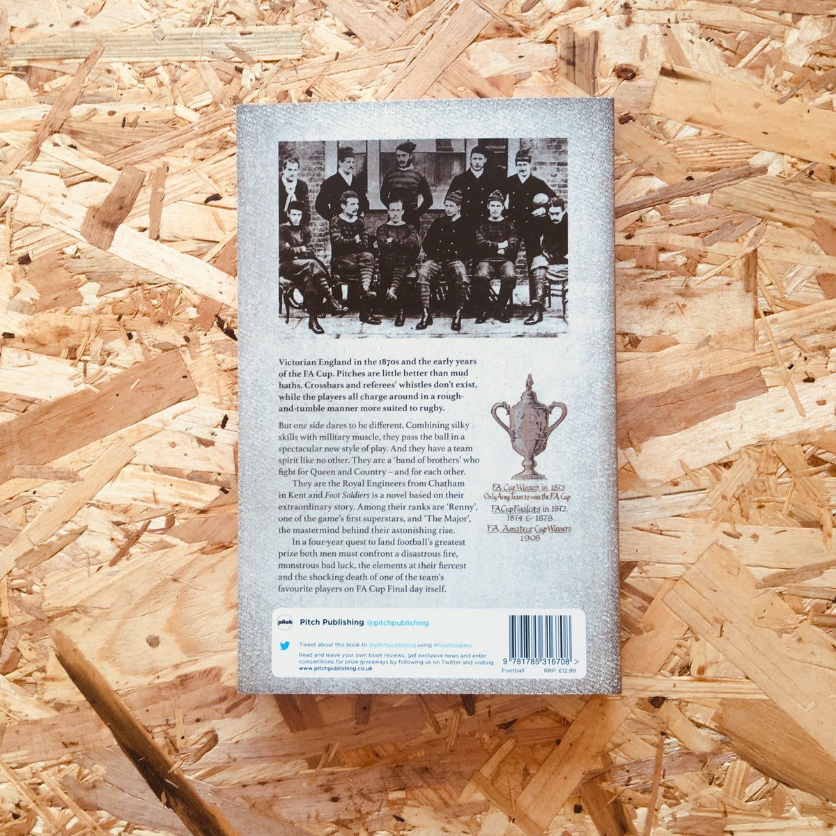 Stanchion - the football bookshop π (@stanchionbooks) on Twitter photo πππππππ | FOOT SOLDIERS by <a href="/NickCollinsHQ/">Nick Collins</a>
Exploring the Royal Engineers, a revolutionary team from the Victorian era that combined silky skills with military muscle, passing the ball in a spectacular new style of play with great team spirit
π stanchionbooks.com/products/foot-β¦ πππππππ | FOOT SOLDIERS by <a href="/NickCollinsHQ/">Nick Collins</a>
Exploring the Royal Engineers, a revolutionary team from the Victorian era that combined silky skills with military muscle, passing the ball in a spectacular new style of play with great team spirit
π stanchionbooks.com/products/foot-β¦