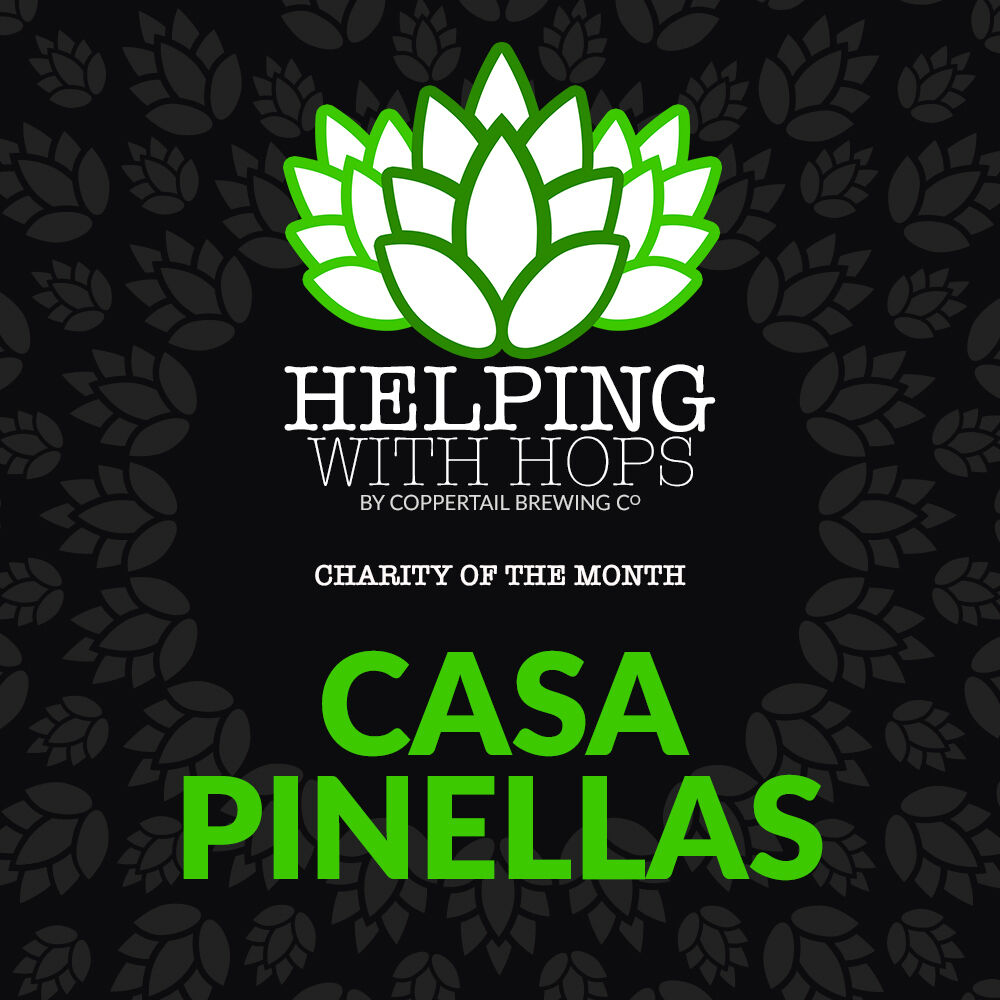 We're proud to support <a href="/CASAPinellas/">CASA Pinellas</a> as our May Charity of the Month!

$1 from every pint of Florida Special Lager sold will go towards their efforts to challenging the societal acceptance of all forms of domestic violence.