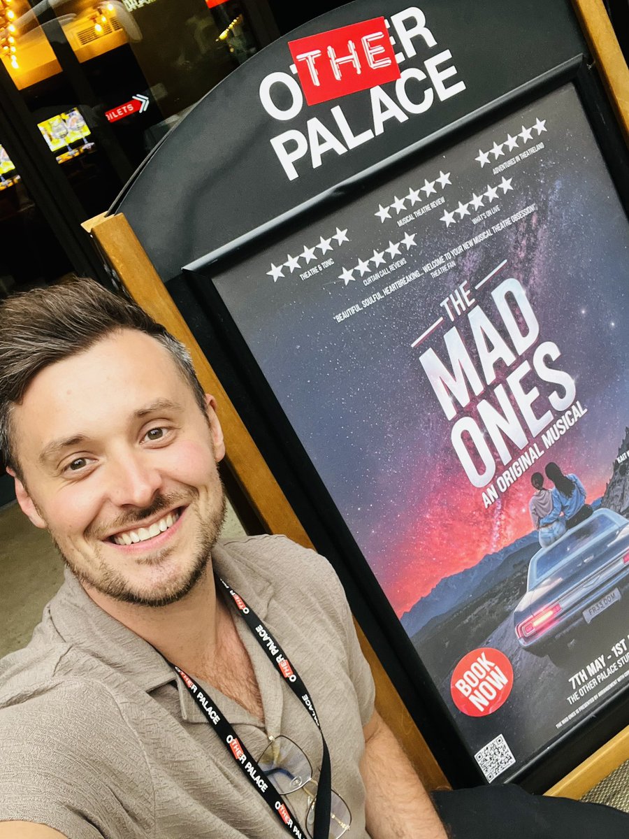James Edge (@jamesedge23) on Twitter photo Dream big folks! <a href="/themadones_uk/">The Mad Ones UK</a> uk opens at <a href="/TheOtherPalace/">The Other Palace</a> tonight and runs for four weeks. Honestly couldn’t be prouder of all the team involved ❤️ Dream big folks! <a href="/themadones_uk/">The Mad Ones UK</a> uk opens at <a href="/TheOtherPalace/">The Other Palace</a> tonight and runs for four weeks. Honestly couldn’t be prouder of all the team involved ❤️