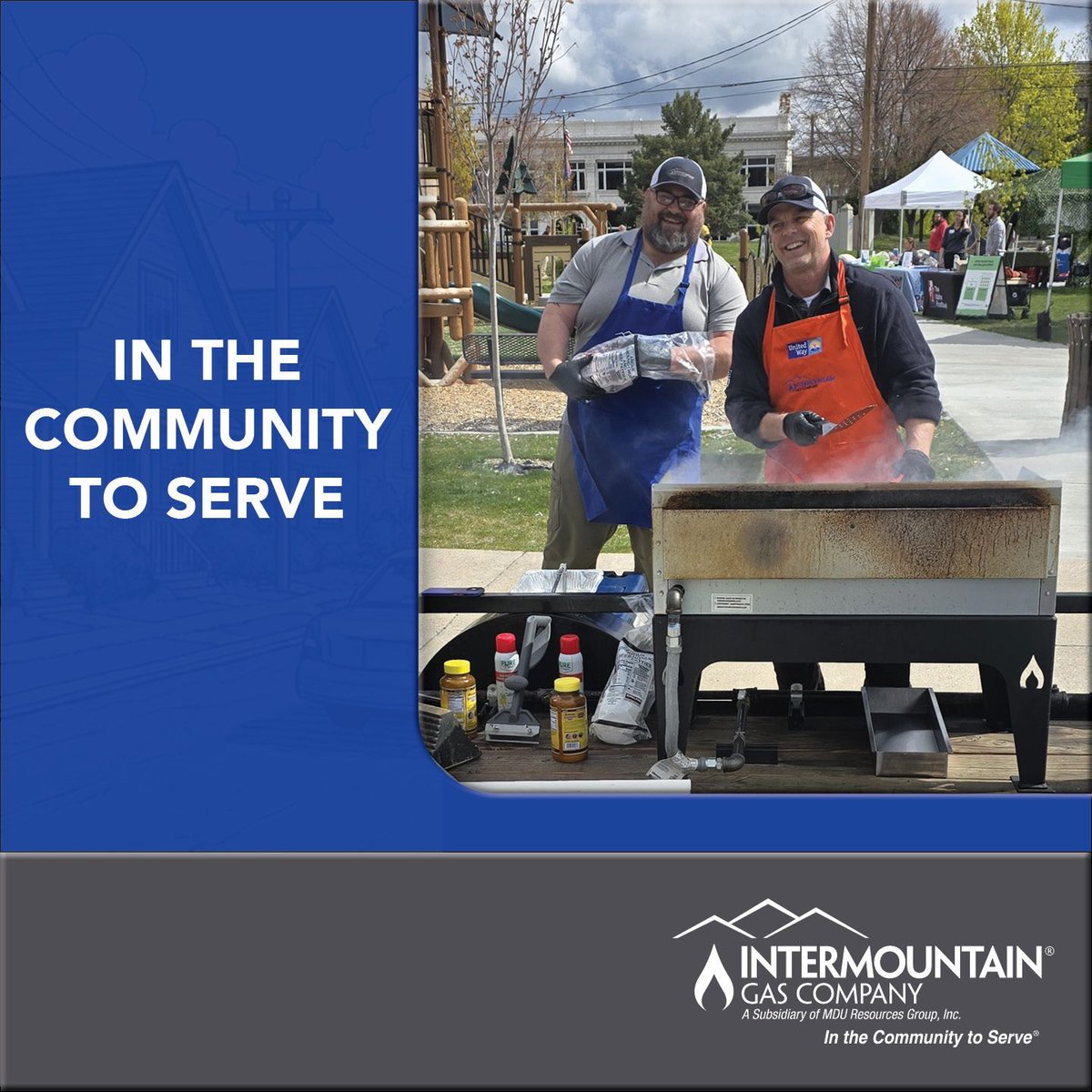🍔 Intermountain Gas was proud to be #inthecommunitytoserve during the Idaho Gives BBQ event with Pocatello-Chubbuck Chamber of Commerce.  This annual event is a great opportunity to support local non-profit organizations that serve our community. Thanks to all  who participated.