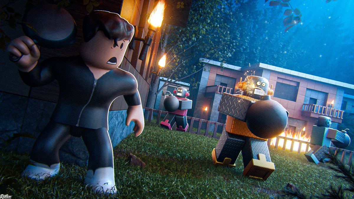 Thumbnail for Build to Survive the Robots 2 🤖
#ROBLOX #RobloxDev #robloxart #robloxGFX