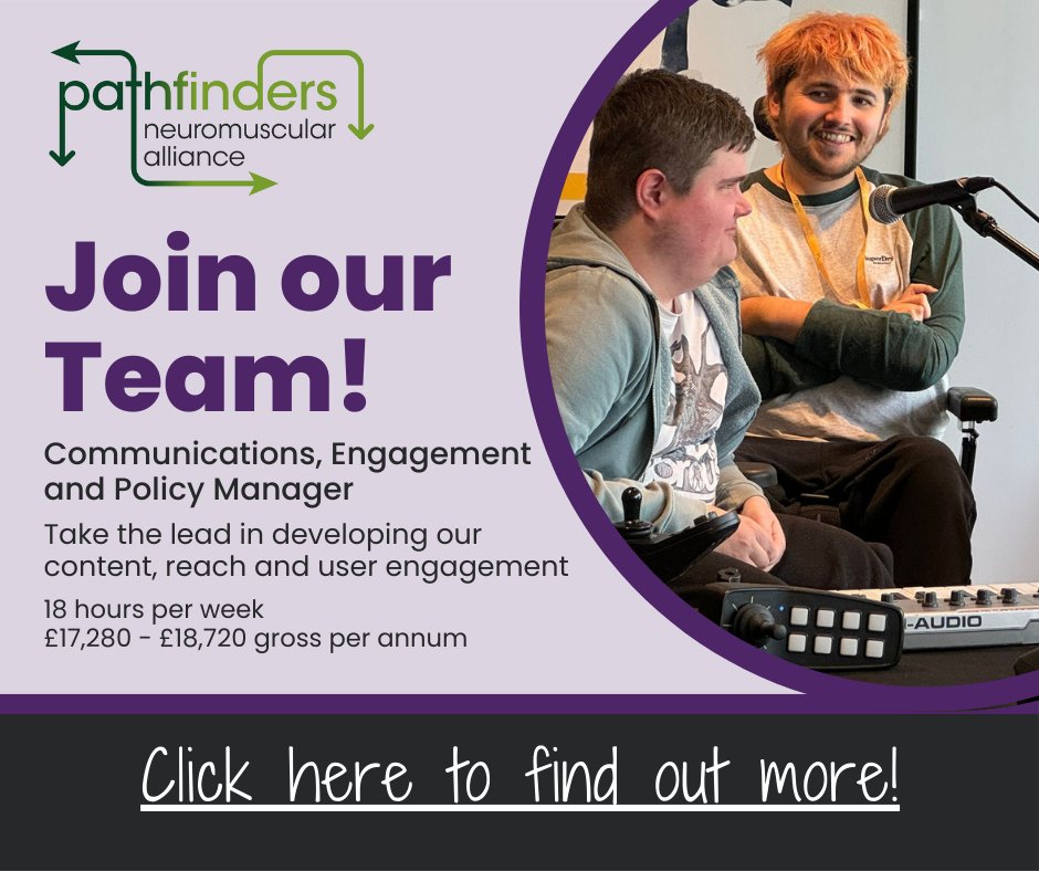 WE'RE HIRING

We're looking for an experienced communications and engagement professional to improve our content, reach and user engagement.

Apply here: charityjob.co.uk/jobs/pathfinde…