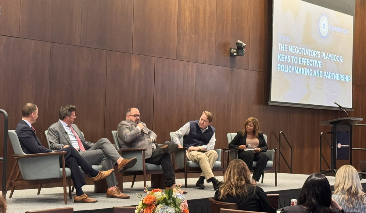 #ChamberDay2025 rounds out with tactics for effective policymaking and partnership with today’s polarization and divided political landscape. <a href="/TomLeonard28/">Tom Leonard</a> | <a href="/PlunkettCooney/">Plunkett Cooney</a>, Andy Leavitt | <a href="/FirmKjl/">Khoury Johnson Leavitt</a>, Jim Ananich | <a href="/The_GFHC/">Greater Flint Health Coalition</a>, <a href="/SenAricNesbitt/">Senator Aric Nesbitt</a>