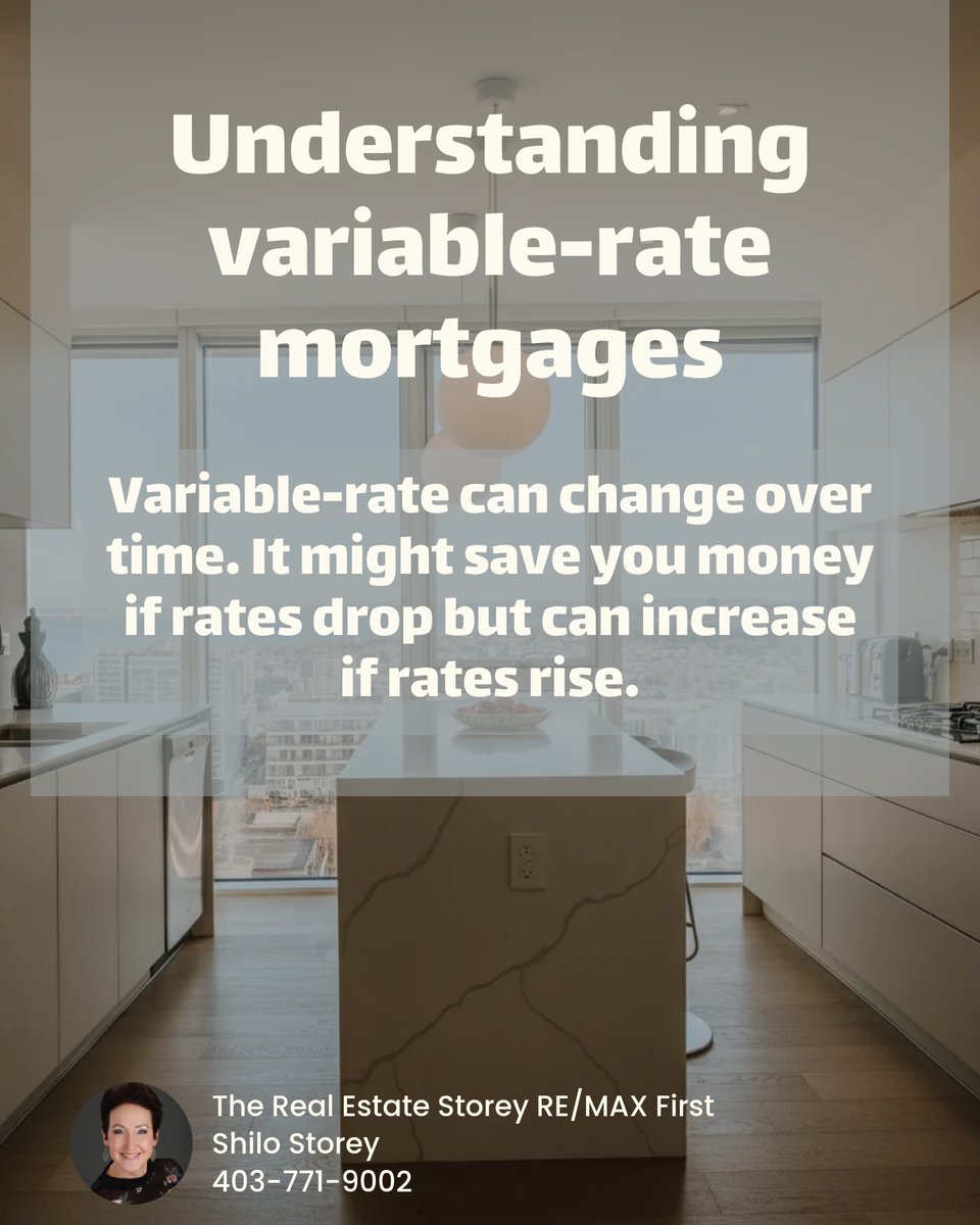 RemaxShilo's tweet image. 🏠 First-time homebuyer in Calgary? Deciding between fixed-rate 📈 &amp;amp; variable-rate mortgages is crucial! Fixed offers stability at the same rate, while variable can fluctuate, potentially saving or costing more. Which one suits you? Let's chat! 💬 #CalgaryHomes