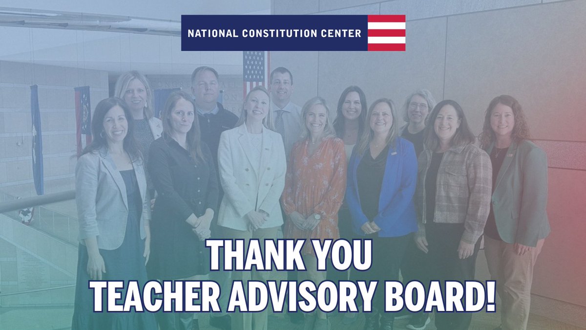 Thank you to our #NCCed Teacher Advisory Board educators – past and present! You are the champions of our resources and key advisors to our team. #TeacherAppreciationWeek 

Meet the current members: ow.ly/8LR650VLuG2