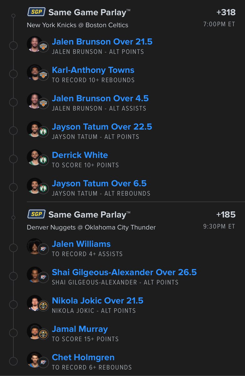 Hushpicks_'s tweet photo. 5/7
#NBAPlayoffs #nba #Knicks #Celtics #Nuggets #OKC https://t.co/xbb0osssfs