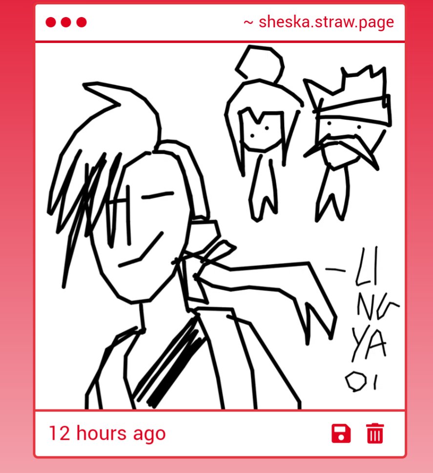 Nice self portrait! But maybe you should stick to emperor next time