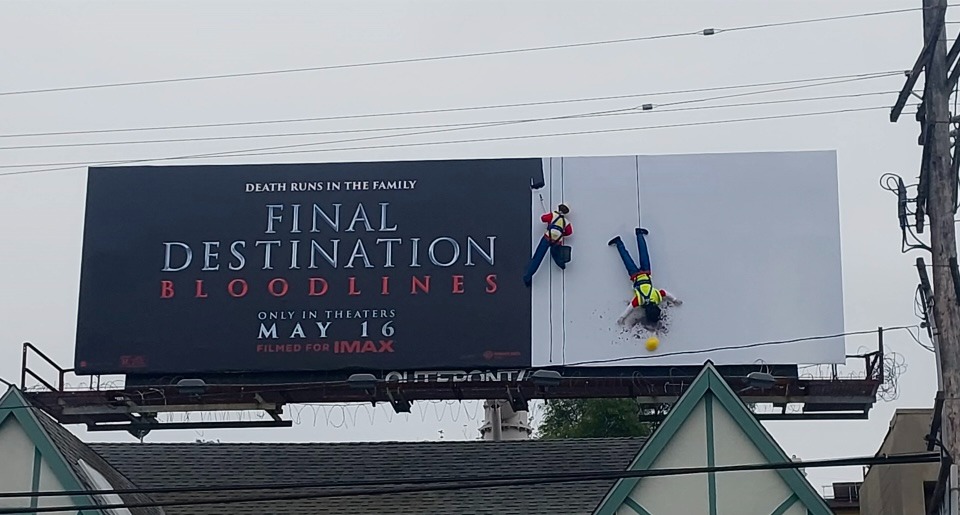 When the marketing is good, the marketing is good. #FinalDestinationBloodlines
