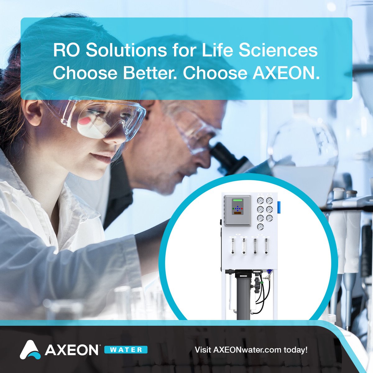 AXEONWATER's tweet image. 🔬 In life sciences and laboratory environments, water purity is essential for accurate testing, research, and analysis. The AXEON DP-Series RO System delivers ultrapure water to meet strict laboratory standards. 💧

hubs.la/Q03b6lgq0

#LabRO #LifeSciences #ROSolutions