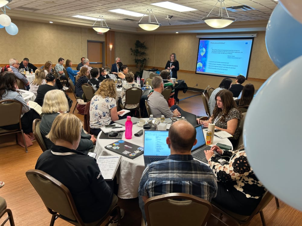 Hello from Edsbyfest West! 80 people from districts using the <a href="/Edsby/">Edsby</a> learning platform for K-12 across western North America (and as far as New Zealand) have gathered to review what's coming soon to Edsby.

#edtech #edtechchat #edchat #K12 #LMS #SKed #ONed
