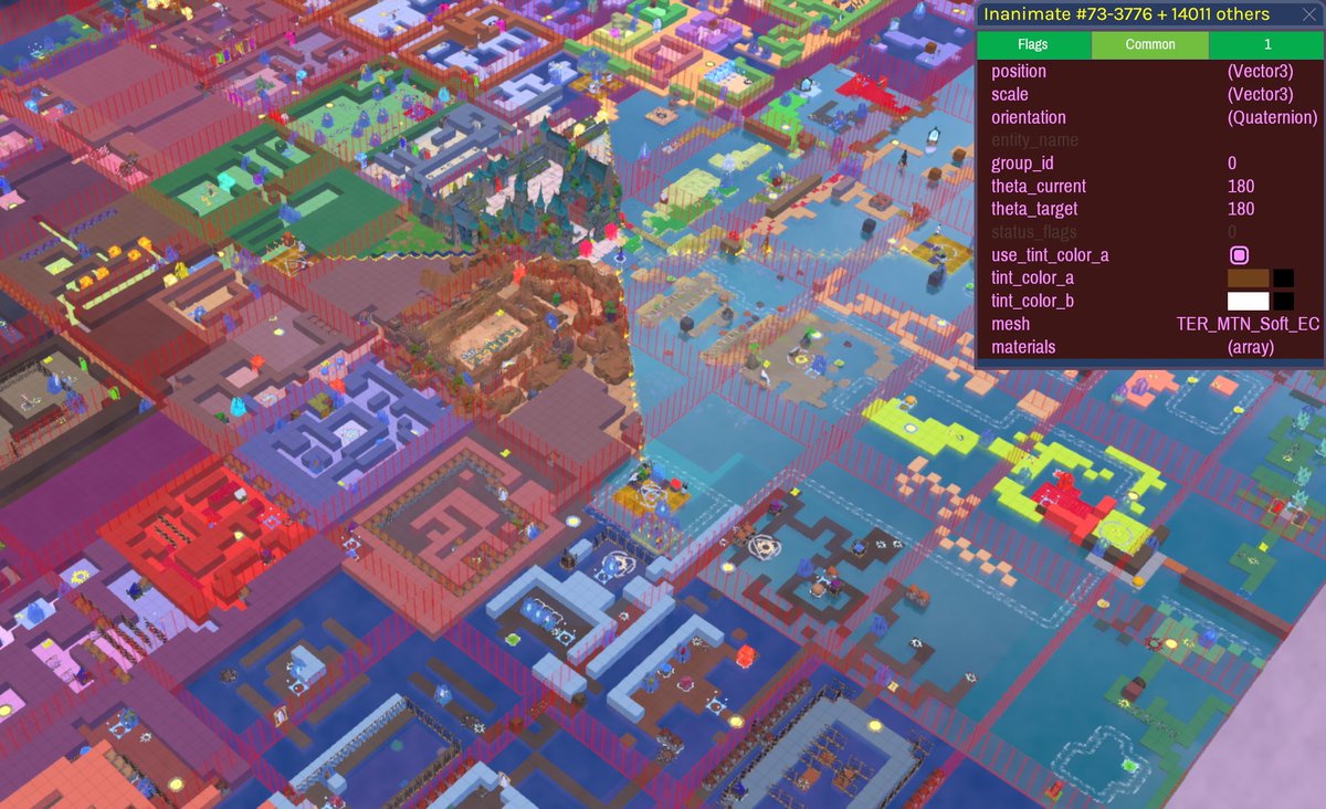 Jonathan_Blow's tweet image. HUNDREDS OF OBJECTS on the screen! Clojure is not slow!
(Note 3rd screenshot mostly doesn't have art yet).