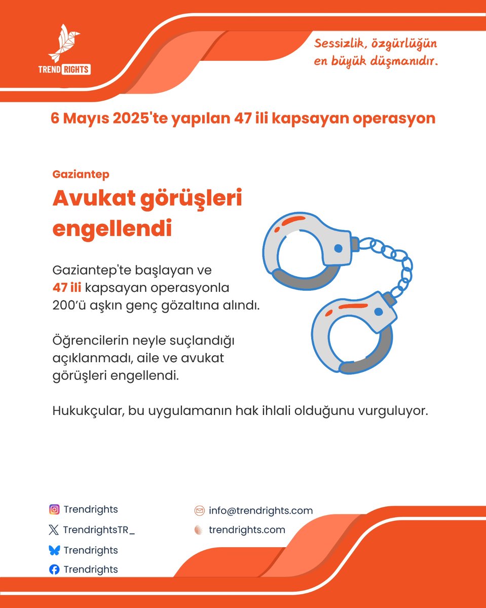 Ayfer (@ayfer202020) on Twitter photo YineGözaltı YineGençler
Avukat görüşleri bile engellendi..
<a href="/gazianteppolis/">Gaziantep Emniyet Müdürlüğü</a> <a href="/melih_meric/">Melih Meriç</a>
<a href="/kemalcebervali/">Kemal Çeber</a> <a href="/hasanozturkmen/">Hasan Öztürkmen</a>
<a href="/gantepvaliligi/">Gaziantep Valiliği</a> <a href="/FatmaSahin/">Fatma Şahin</a>
#ForPakistan 💫 Ali Koç ❗️
Fenerbahçe ❗️Mansur
Arsenal 💫 YineGözaltı YineGençler
Avukat görüşleri bile engellendi..
<a href="/gazianteppolis/">Gaziantep Emniyet Müdürlüğü</a> <a href="/melih_meric/">Melih Meriç</a>
<a href="/kemalcebervali/">Kemal Çeber</a> <a href="/hasanozturkmen/">Hasan Öztürkmen</a>
<a href="/gantepvaliligi/">Gaziantep Valiliği</a> <a href="/FatmaSahin/">Fatma Şahin</a>
#ForPakistan 💫 Ali Koç ❗️
Fenerbahçe ❗️Mansur
Arsenal 💫