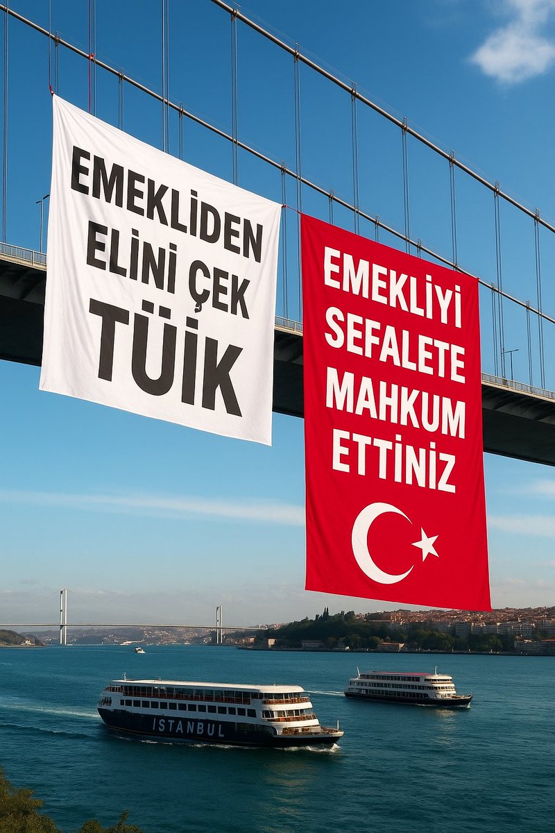 Açlık sınırı  34.200 TL 
Yoksulluk sınırı 83.434 TL 
Asgari ücret: 22.104 TL
Emekli Maaşı.: 14.469 TL
Millî gelir. 1.1 trilyon dolar 🤌🏻 
Kişi başı gelir.: 15.463 dolar😎
<a href="/_cevdetyilmaz/">Cevdet Yılmaz</a> <a href="/MHP_Bilgi/">MHP</a>
<a href="/eczozgurozel/">Özgür Özel</a> <a href="/Akparti/">AK Parti</a>
<a href="/RTErdogan/">Recep Tayyip Erdoğan</a> 
#SusmaEmekliHaykır
#Mağdur5000KısmiSusmaz