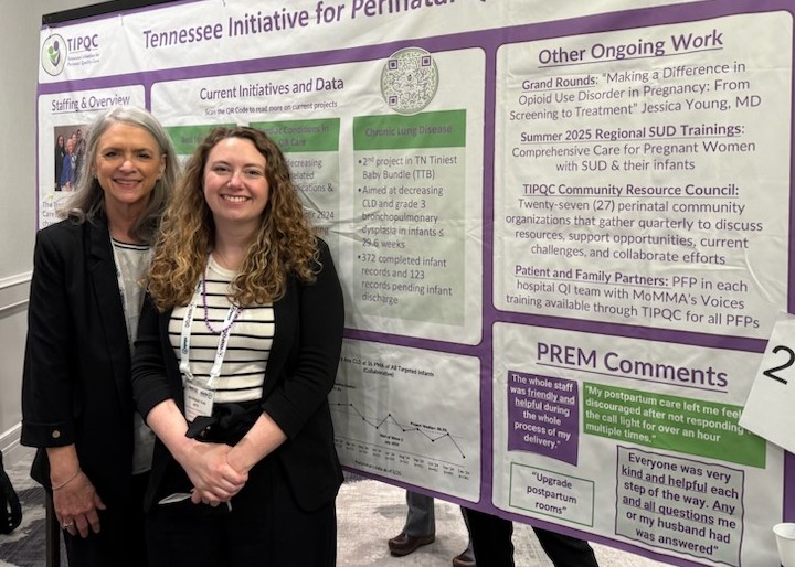 TIPQC Poster at the NNPQC Meeting - featuring improvements and innovations in maternal and infant health in Tennessee.
#TIPQC #Livennpqc25!#neotwitter