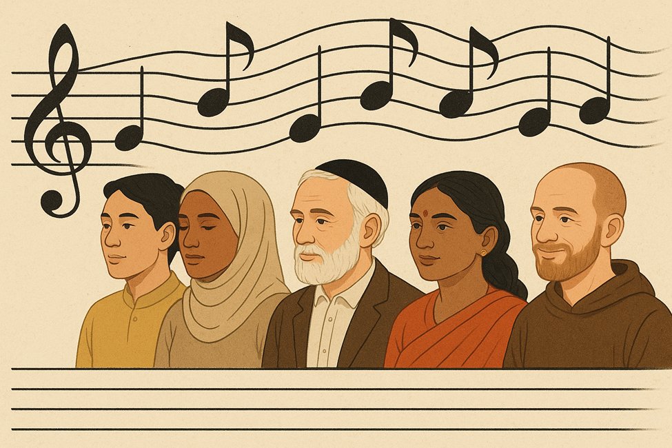 GilGilbert's tweet image. Try visualizing human differences as diverse musical notes necessary for spiritual harmony. Real Respect™ hears the melody in diversity. #RespectfulHarmony #MusicalHealing