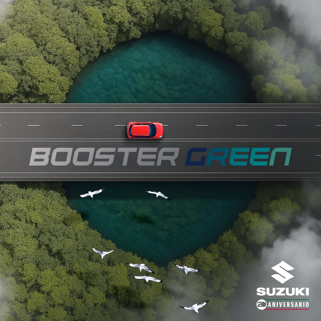 Con la tecnología #BOOSTERGREEN, cada kilómetro cuenta y suma al planeta. 🌍🚗 Con su motor eficiente, reduce las emisiones sin sacrificar rendimiento. 💚

 #SUZUKIMexico #BOOSTERGREEN #Tecnología #EcoFriendly