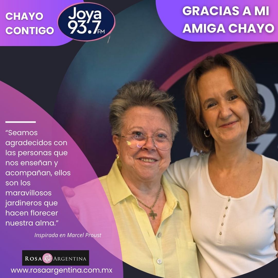 Rosa Argentina Rivas Lacayo (@rosaargentinarl) on Twitter photo Gracias a mi amiga <a href="/chayobn/">Rosario Busquets</a> por la invitación a su programa Chayo Contigo en <a href="/Joya937FM/">Joya 93.7 FM</a>
#rosaargentina #gracias #invitacion Gracias a mi amiga <a href="/chayobn/">Rosario Busquets</a> por la invitación a su programa Chayo Contigo en <a href="/Joya937FM/">Joya 93.7 FM</a>
#rosaargentina #gracias #invitacion