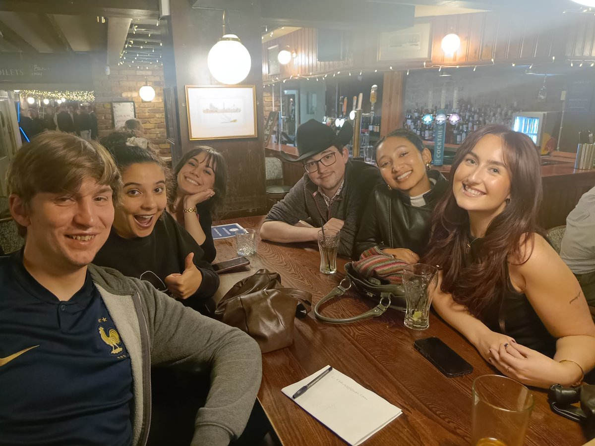 Avan Fata (@avanfataquiz) on Twitter photo After many attempts they finally did it! Our winners tonight <a href="/CompleatQuiz/">Compleat Quiz</a> <a href="/Thedickensinn/">The Dickens Inn</a> were the very topically named "Quizclave"! Clinching it by just three points they're now the proud victors of their regular quiz haunt!
Book in for next week to join the fun and games! After many attempts they finally did it! Our winners tonight <a href="/CompleatQuiz/">Compleat Quiz</a> <a href="/Thedickensinn/">The Dickens Inn</a> were the very topically named "Quizclave"! Clinching it by just three points they're now the proud victors of their regular quiz haunt!
Book in for next week to join the fun and games!