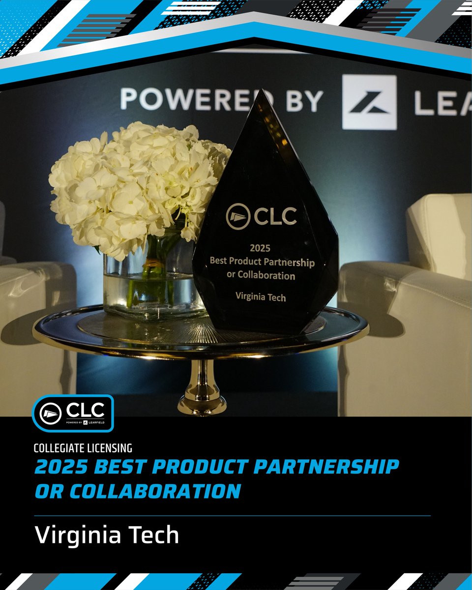 CLC proudly celebrates the programs and partners that made an impact in collegiate licensing this past year through initiatives that elevated college brands. Congrats to this year's CLC Award winners!      

Our 2025 Best Product Partnership or Collaboration winners are:
Howard
