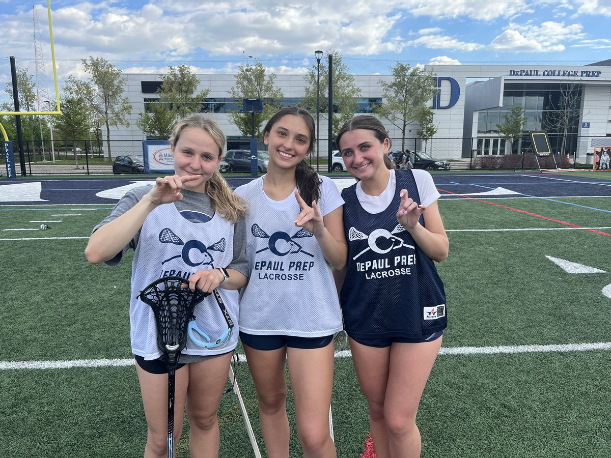 DePaulPrepwlax's tweet image. Rams pick up win #7 as they beat the Romans of Latin 14-6. Ram Tough players of the game were Riley (offensive spark), Kayleigh (hustle and finishing), and Ellie (defense and transition). 🥍🐏🥍🐏