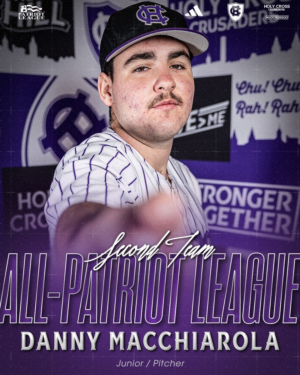 ⚾️💨⛽️

<a href="/dannymacchiaro2/">Danny Macchiarola</a> has been named to the All-Patriot League Second Team two years in a row!

#GoCrossGo