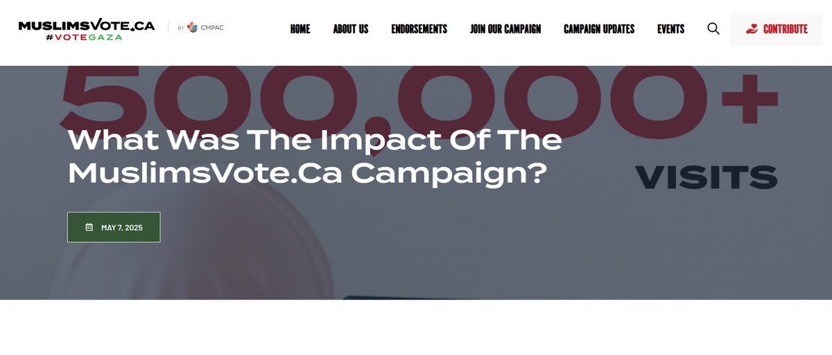 MuslimsVote.ca tweet media
