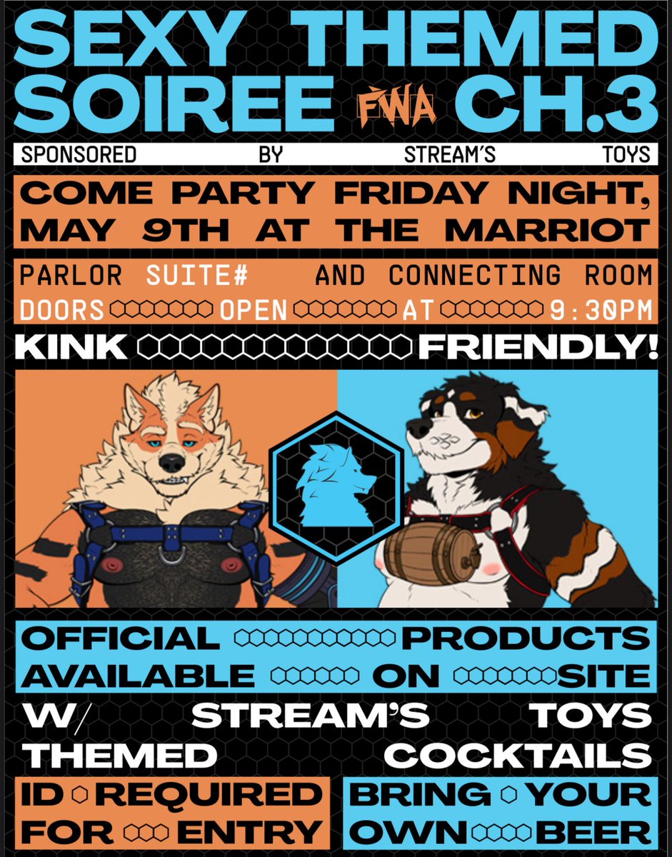 🎉🎉FWA PARTY ANNOUNCEMENT 🎉🎉
Join us again this year for Stream's Toys Sexy Themed Soirée Chapter 3 at FWA2025! Every year we make things big and as always, we will provide great ambiance to hang out with your friends or make new ones! We will offer custom themed cocktails