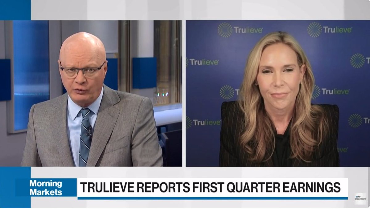Trulieve_IR (@trulieve_ir) on Twitter photo Watch <a href="/Trulieve/">Trulieve</a> CEO <a href="/rivers_kim/">Kim Rivers</a> on <a href="/BNNBloomberg/">BNN Bloomberg</a> discussing First Quarter 2025 results $TRUL $TCNNF bnnbloomberg.ca/video/shows/mo… Watch <a href="/Trulieve/">Trulieve</a> CEO <a href="/rivers_kim/">Kim Rivers</a> on <a href="/BNNBloomberg/">BNN Bloomberg</a> discussing First Quarter 2025 results $TRUL $TCNNF bnnbloomberg.ca/video/shows/mo…