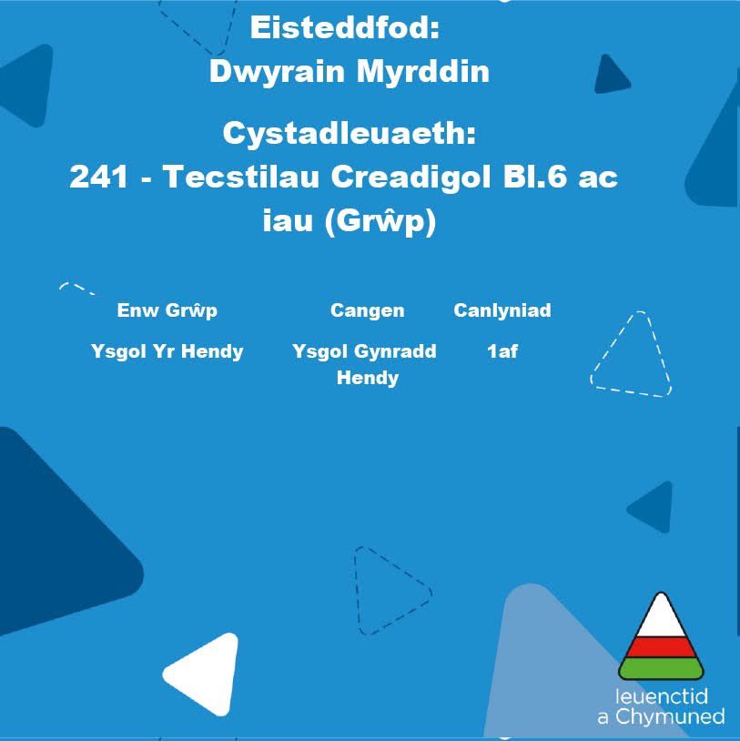 YsgolyrHendy's tweet photo. Llongyfarchiadau enfawr i bawb! Rydym yn falch iawn ohonoch! Mae gwaith caled yn talu ffordd! @UrddMyrddin A huge congratulations to you all! We are very proud of you! Hard work pays off! https://t.co/aQaSPlu5JP