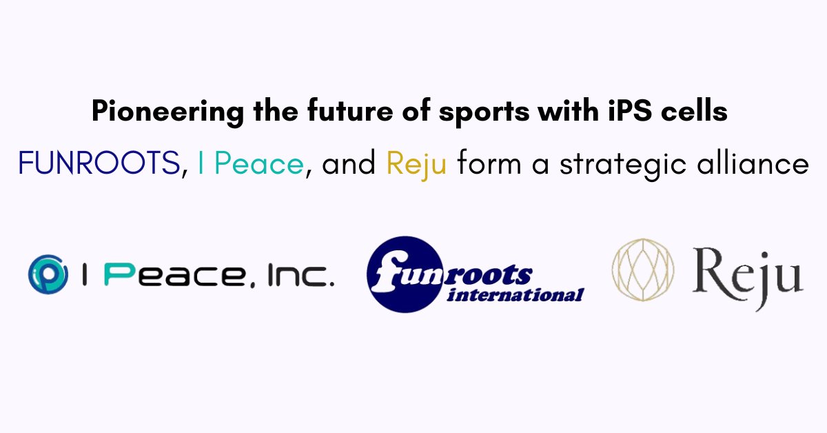 StemCellMarket's tweet photo. Pioneering the future of sports with iPS cells - FUNROOTS,@IPeaceInc_E, and Reju form a strategic alliance - https://t.co/f4kY9kYrrt

Will integrate iPS cell tech into sports, delivering innovative health management, enhancing athletic performance, and accelerating recovery. https://t.co/dfqNmAPOds