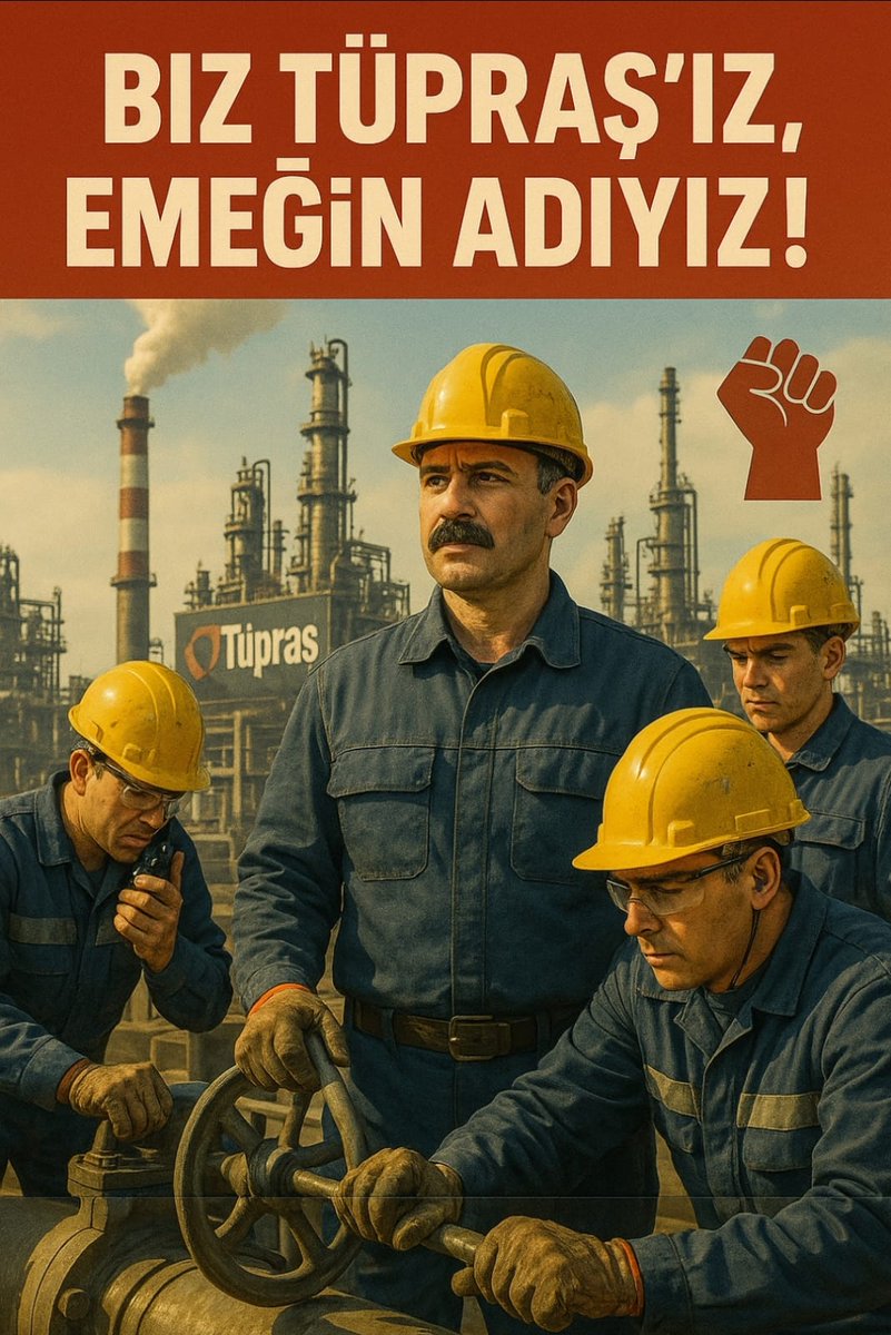 EnginErenEfe's tweet photo. #Tüpraş
#tüpraşişçisidireniyor https://t.co/XcpR5MkWut
