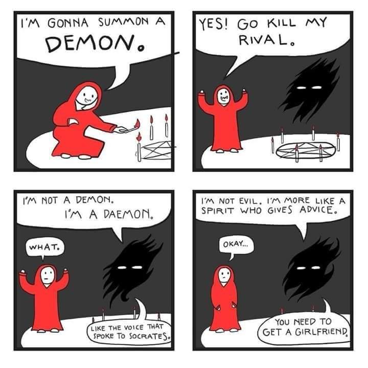I know a daemon.