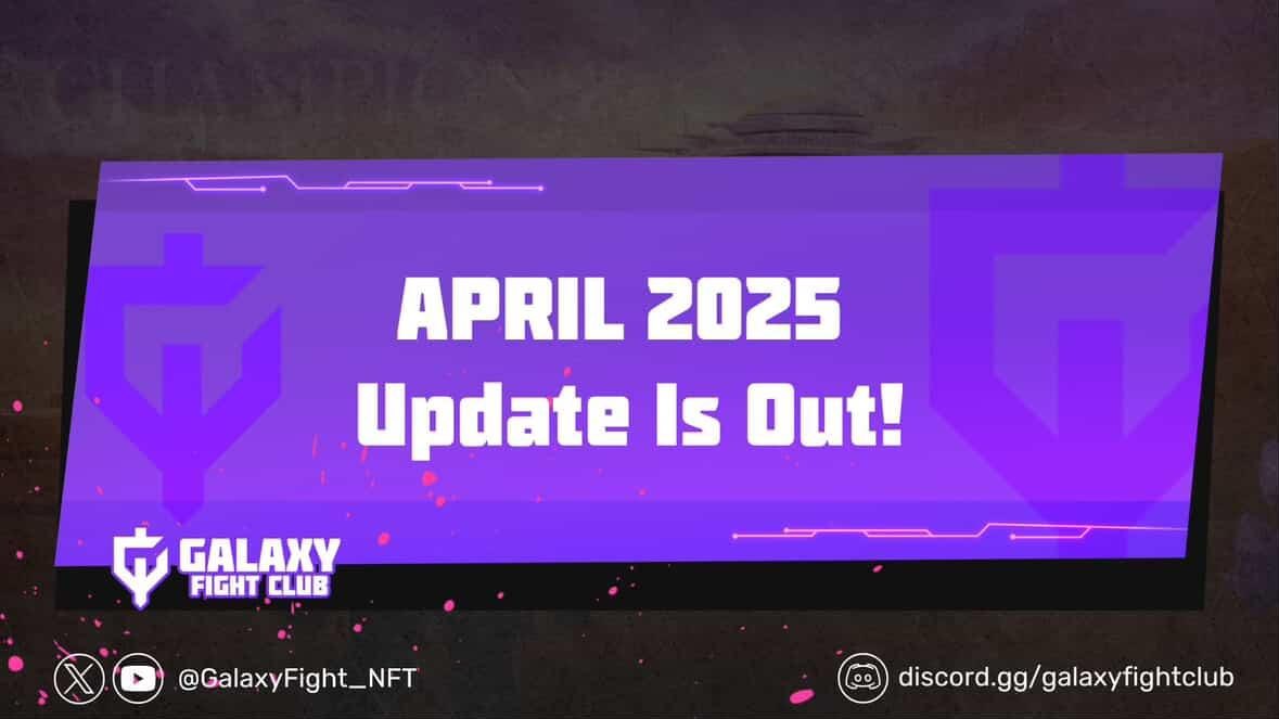 GalaxyFight_NFT's tweet image. Gm 🫡

Come and check our latest monthly update!