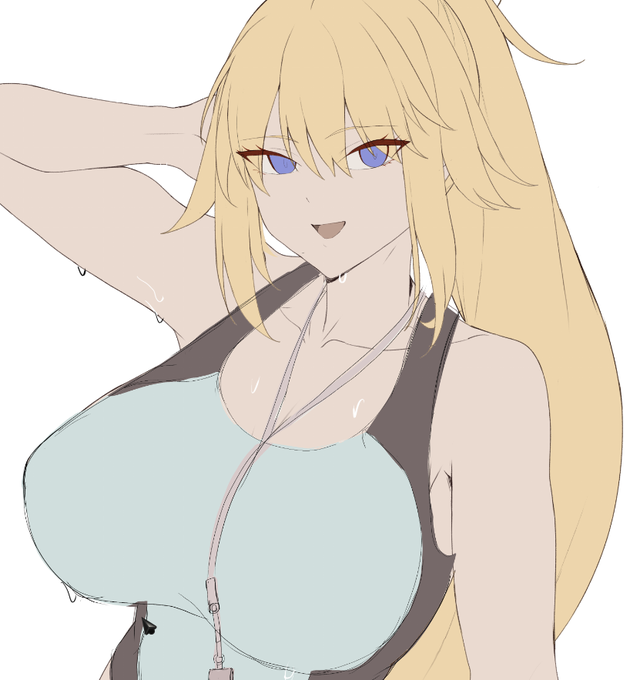 WIP #FGO 
Its been awhile since i draw Jeanne 