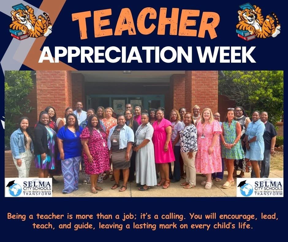 Join the Selma City School District in celebrating Teacher Appreciation Day by honoring the incredible educators at Sophia P. Kingston Elementary School! Your dedication makes a difference every day!