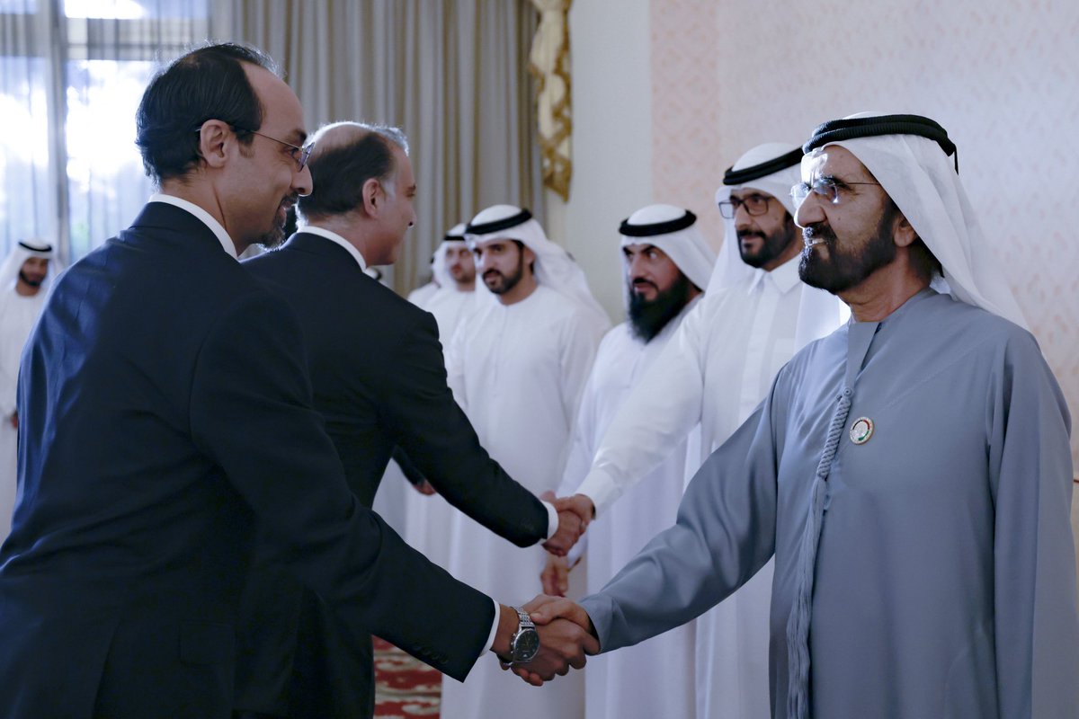سعدتُ اليوم بحضور مجلس أخي الشيخ محمد بن راشد، مع نخبة من أعيان دبي، ورجال الأعمال، وفرق العمل الحكومية… الإمارات ودبي، برؤية قيادتها، وجهود كوادرها الوطنية، تمضي بثقة نحو تطوير قدراتها، والارتقاء بمكانتها.