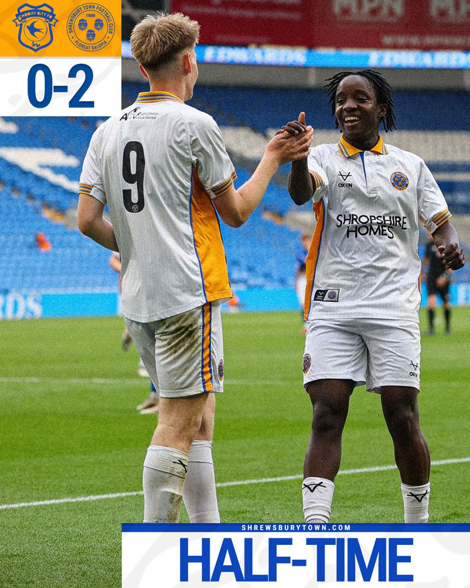 We lead at the break! 🙌