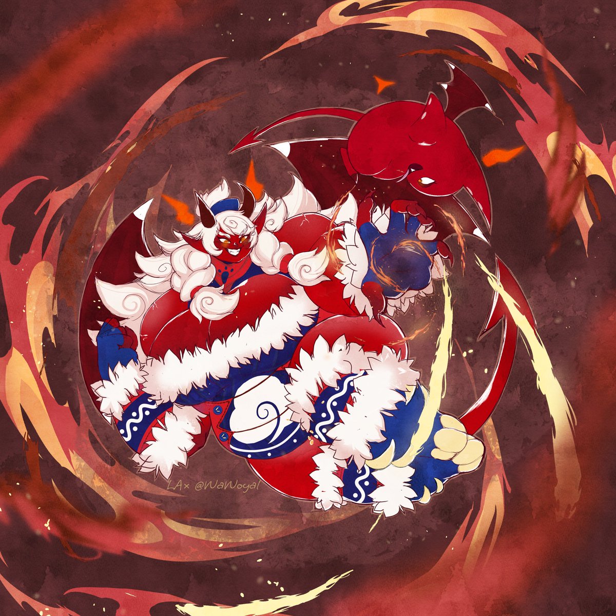 liouangeldraw's tweet photo. Another colored sketch commission for @WaWoyal
2/2
•
•
•
#wakfuart #wakfushushu #dofus #dofusoc #dofusart #clipstudiopaint https://t.co/TAzEwKuZIi