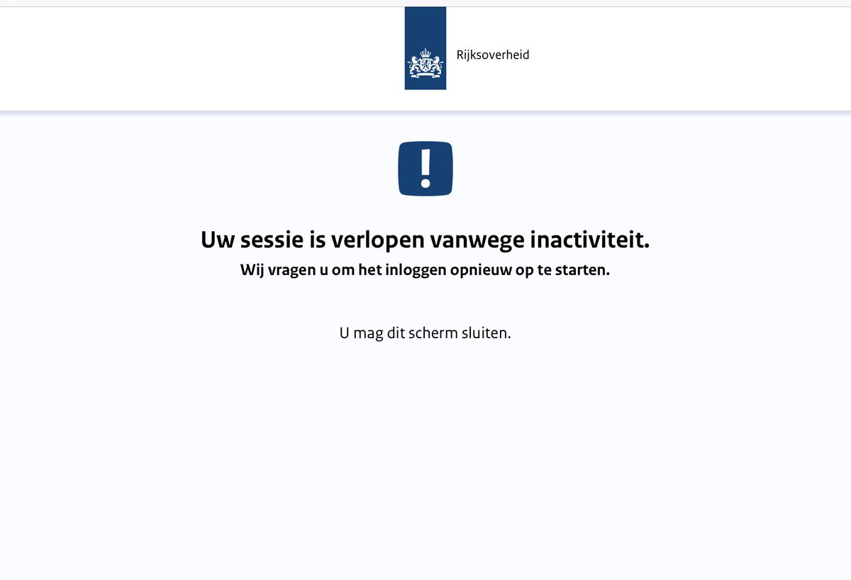 Gaan we lekker?
<a href="/DigiDwebcare/">DigiD</a> 

Eerst verkeerde browser. Safari
Dan verkeerde browser chrome

En dan dit…
Loopt weer prima de automatisering bij de overheid

3 keer dit 👇👇