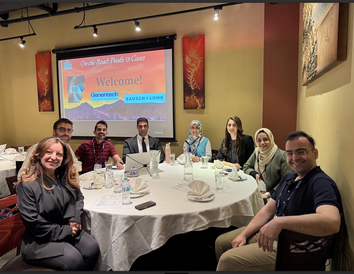 We took RWO on the road to ARVO &amp; it was a total hit!
From real-world cases at Peaks &amp; Cases to career talk in our new Working with Industry session; this lunch was anything but ordinary!
Big thanks to everyone who joined us for the insights, laughs, and amazing connections!✨️